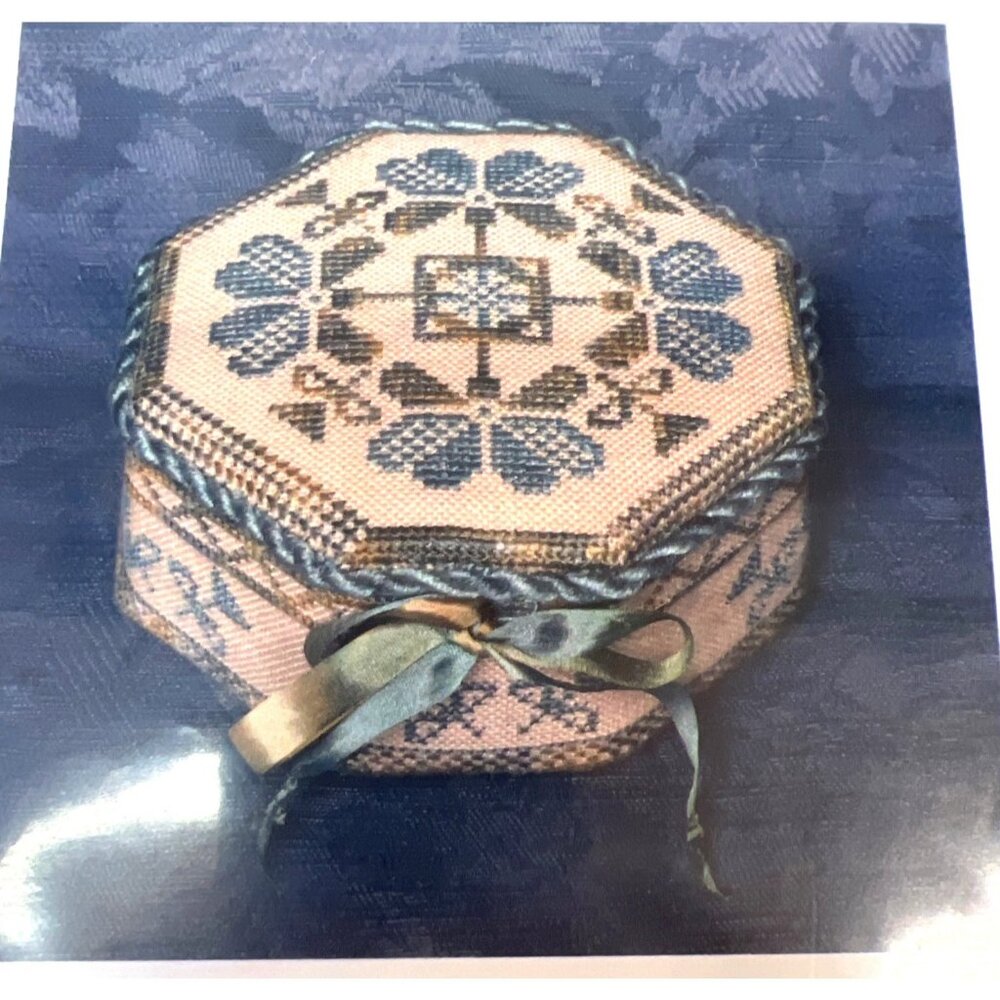 A Cherished Box Cross-Stitch Pattern By Cherished Stitches Designed